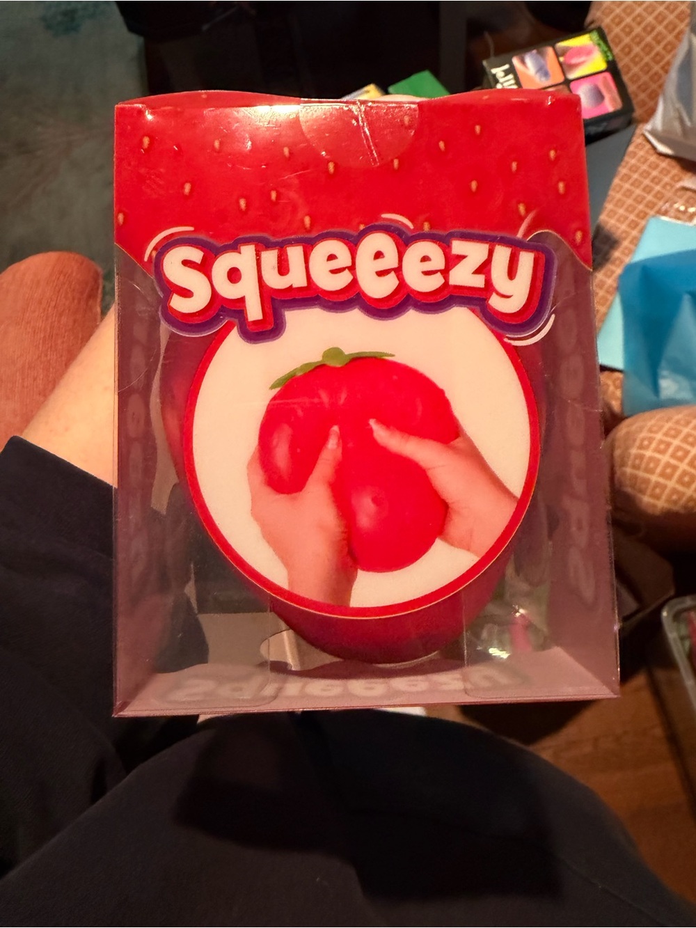 Squeeezy Strawberry Squishy